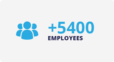 +5000 employees